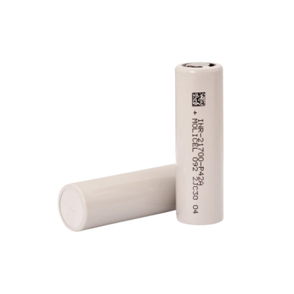Molicel INR-21700-P42A - 3.7V 4000 mAh Li-ion Şarjlı Pil -45A