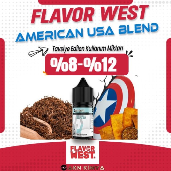 Flavor West American U.S.A Blend Aroma