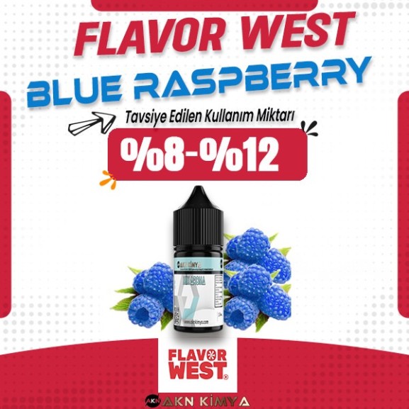 Flavor West Blue Raspberry Aroma