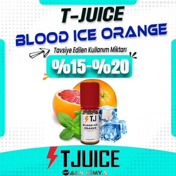 T-Juice Blood İce Orange Mix Aroma