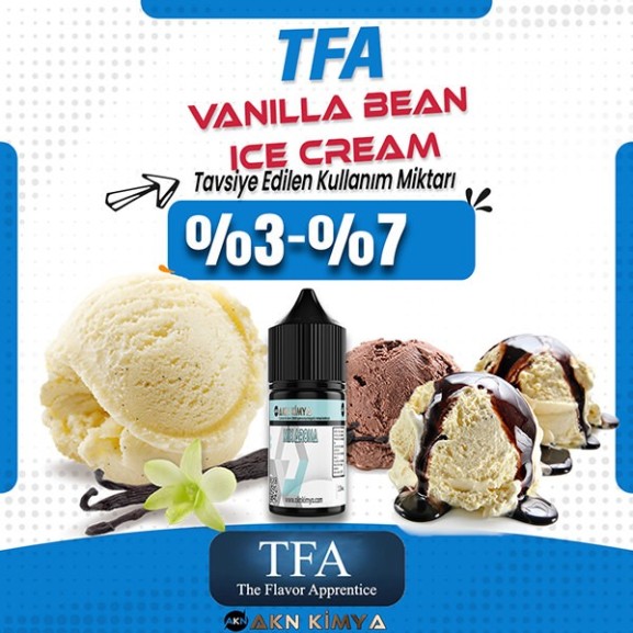 TFA Vanilla Bean İce Cream Aroma