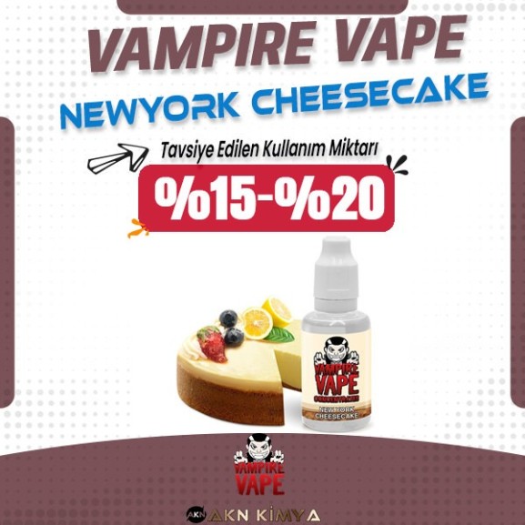 Vampire Vape Newyork Cheesecake Aroma