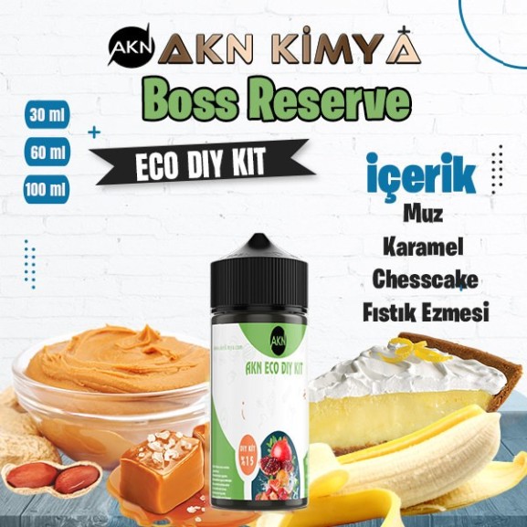 Eco Boss Reserve Cuttwood Dıy-Kit Aroma