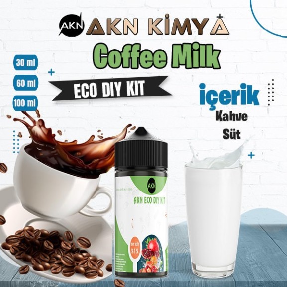 Eco Coffee Milk Dıy-Kit Aroma