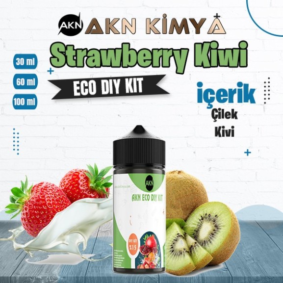 Eco Strawberry Kiwi Dıy-Kit Aroma