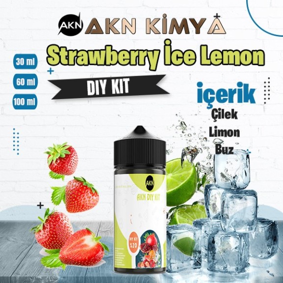 Strawberry Ice Lemon Dıy-Kit Aroma