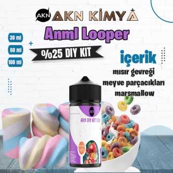 %25  Anml Looper Yüksek Aroma Diy Kit 