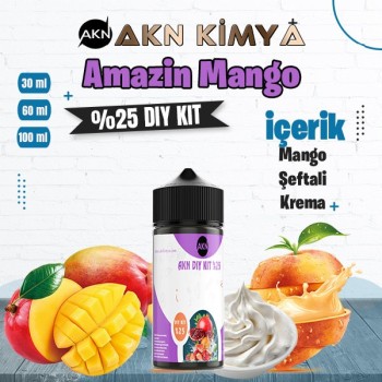 %25 Amazin Mango Yüksek Aroma Dıy-Kit 