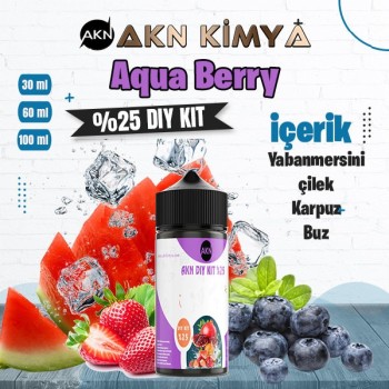 %25 Aqua Berry Blast Yüksek Aroma Dıy-Kit 