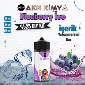 %25  Blueberry İce Yüksek Aroma Dıy-Kit 