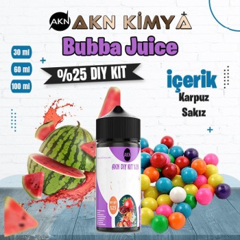 %25 Bubba Juice Yüksek Aroma Dıy-Kit