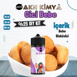 %25 Cici Bebe Yüksek Aroma Dıy-Kit