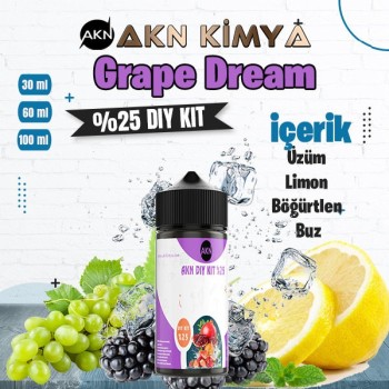 %25 Grape Dream Yüksek Aroma Dıy-Kit