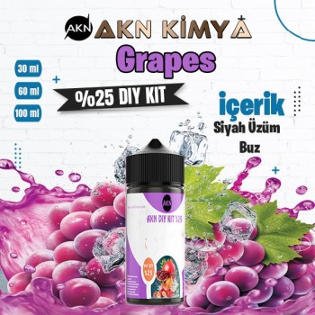 %25  Grapes Yüksek Aroma Dıy-Kit 