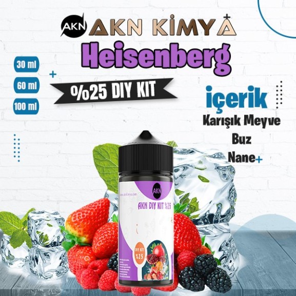 %25 Heisenberg Yüksek Aroma Dıy-Kit