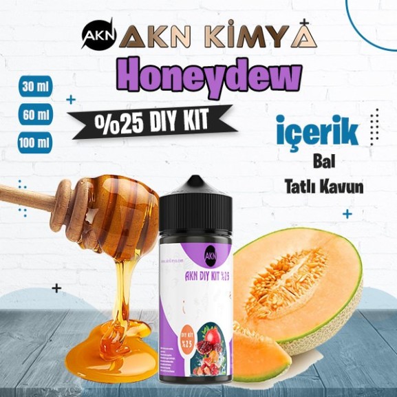 %25 Honeydew Cream Yüksek Aroma Dıy-Kit