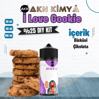 %25 I Love Cookie Yüksek Aroma Dıy-Kit
