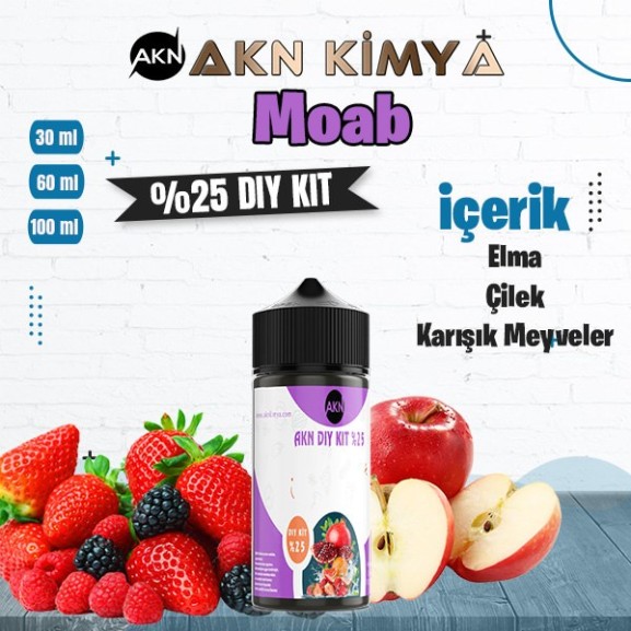 %25 Moab Yüksek Aroma Dıy-Kit