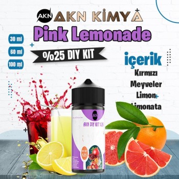 %25 Pink Lemonade Yüksek Aroma Dıy-Kit 