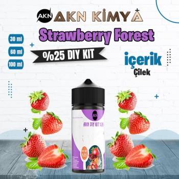 %25 Strawberry Forest Yüksek Aroma Dıy-Kit