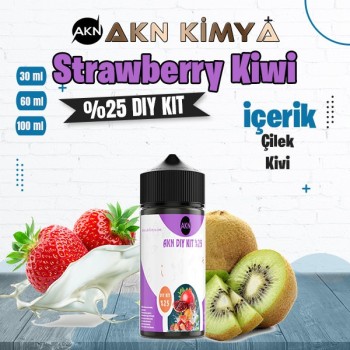 %25 Strawberry Kiwi Yüksek Aroma Dıy-Kit 
