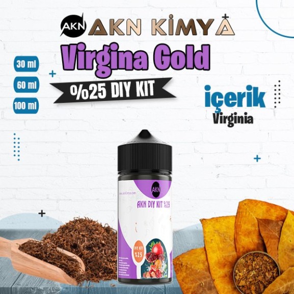%25 Virgina Gold Yüksek Aroma Dıy-Kit